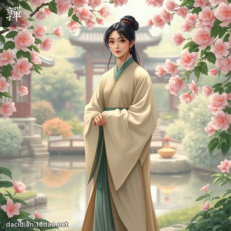 嚲 - 國語大辭典配圖
