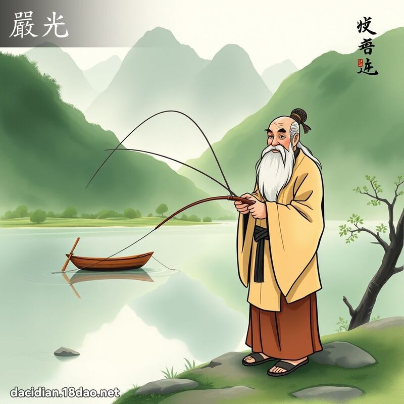 严光 - 国语大辞典配图