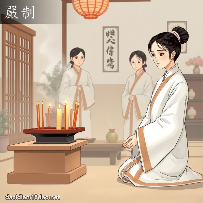 严制 - 国语大辞典配图