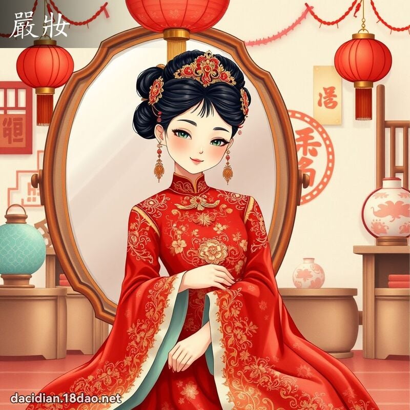 严妆 - 国语大辞典配图