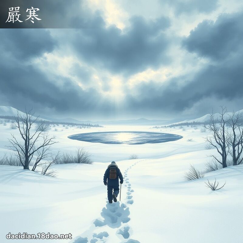 严寒 - 国语大辞典配图