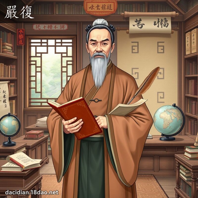 嚴復 - 國語大辭典配圖