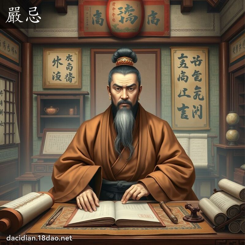 严忌 - 国语大辞典配图