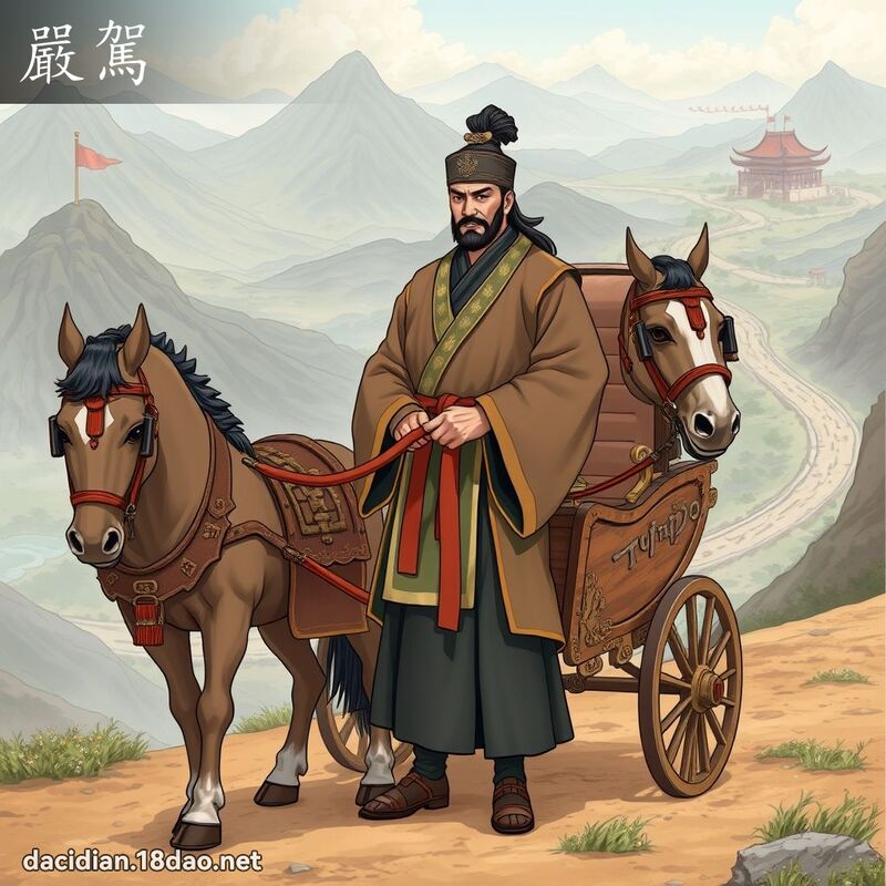 嚴駕 - 國語大辭典配圖