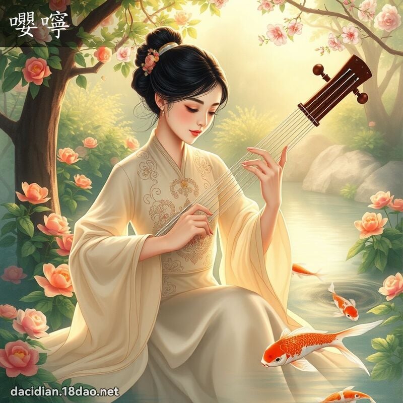 嚶嚀 - 国语大辞典配图
