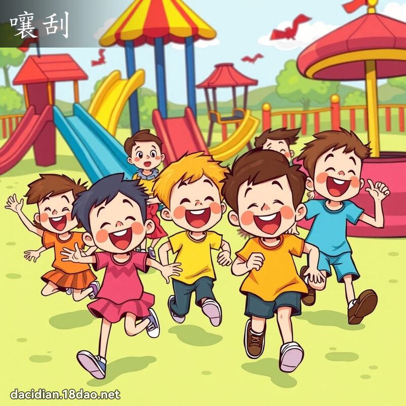 嚷刮 - 国语大辞典配图