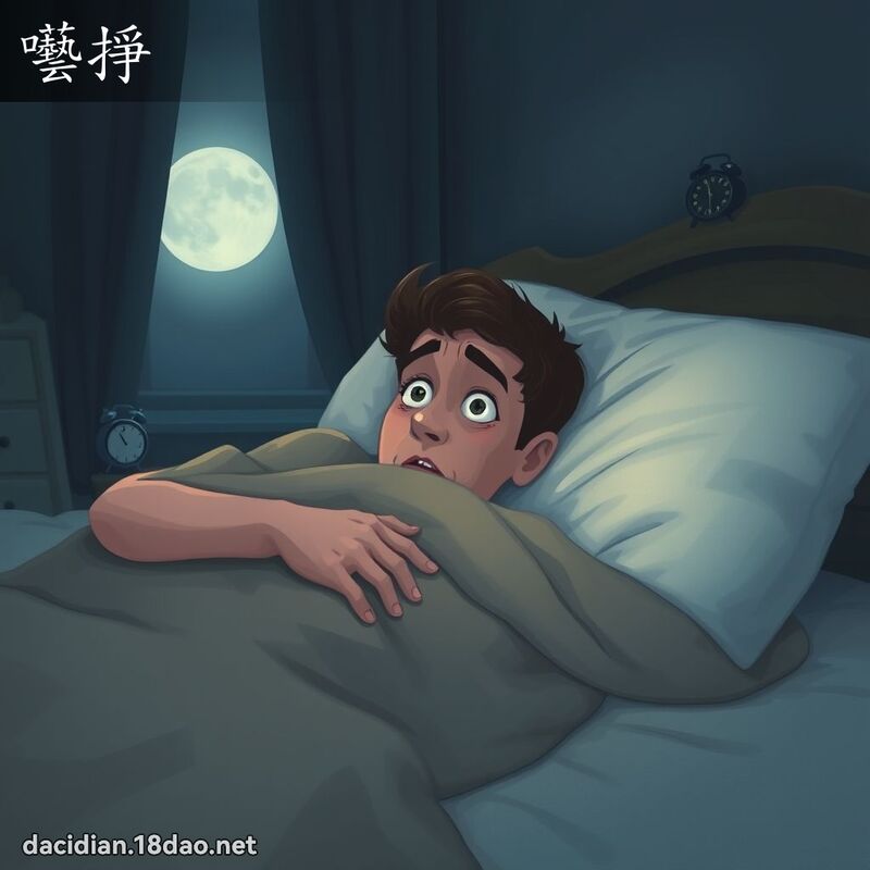 囈掙 - 國語大辭典配圖