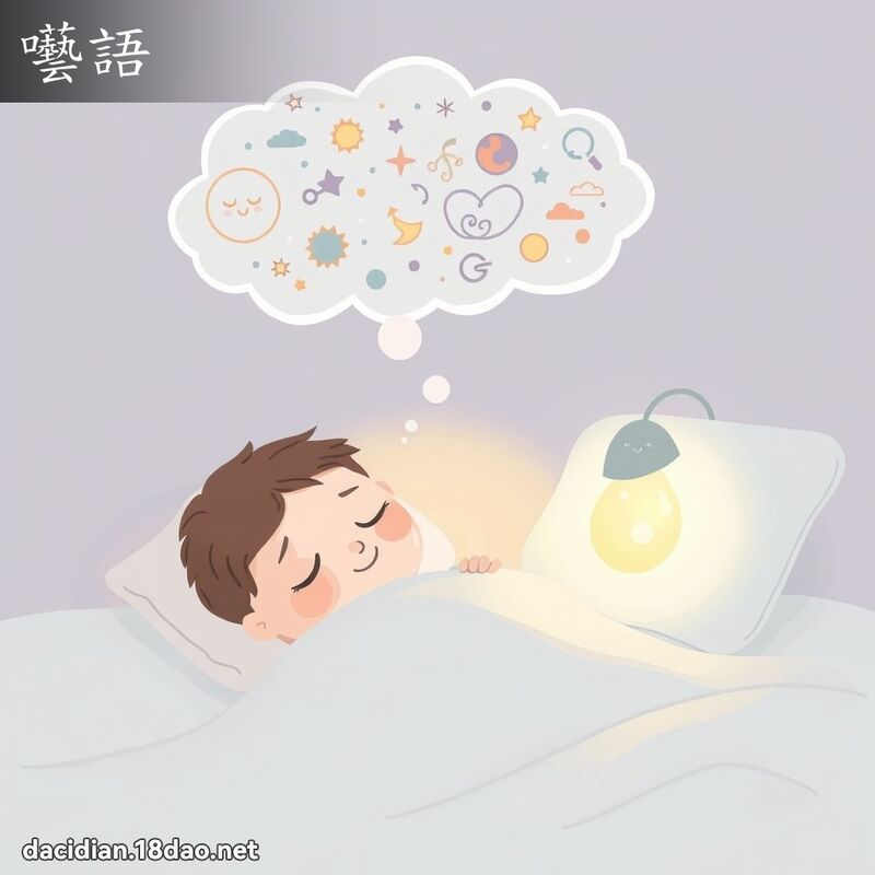 囈語 - 國語大辭典配圖