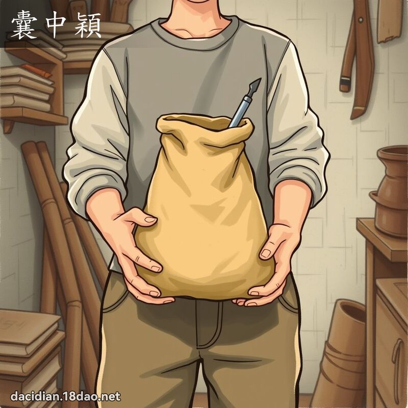 囊中穎 - 國語大辭典配圖