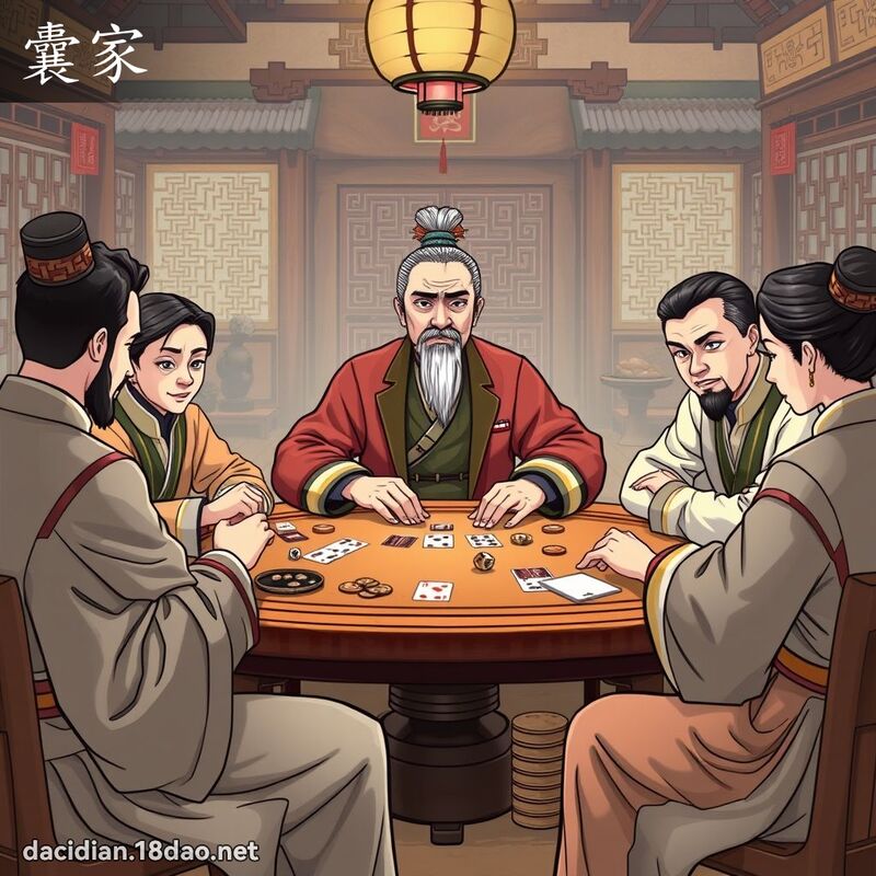 囊家 - 國語大辭典配圖