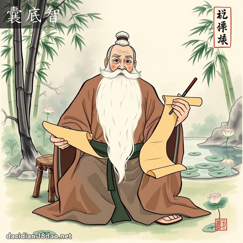 囊底智 - 国语大辞典配图