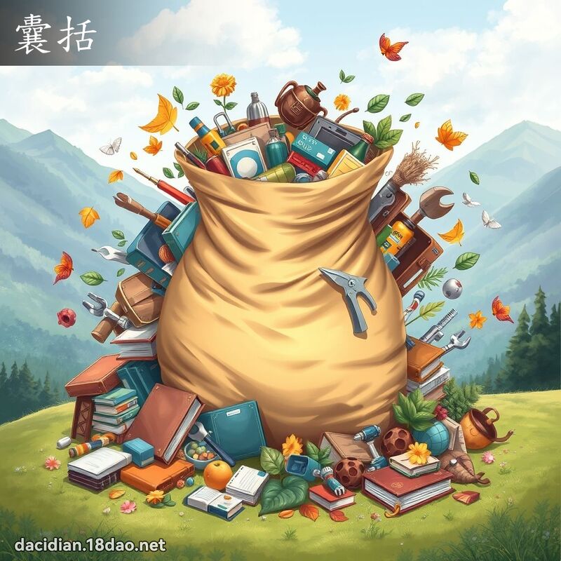 囊括 - 国语大辞典配图