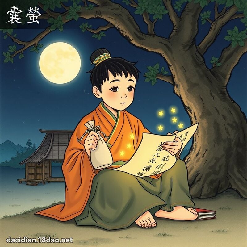 囊萤 - 国语大辞典配图