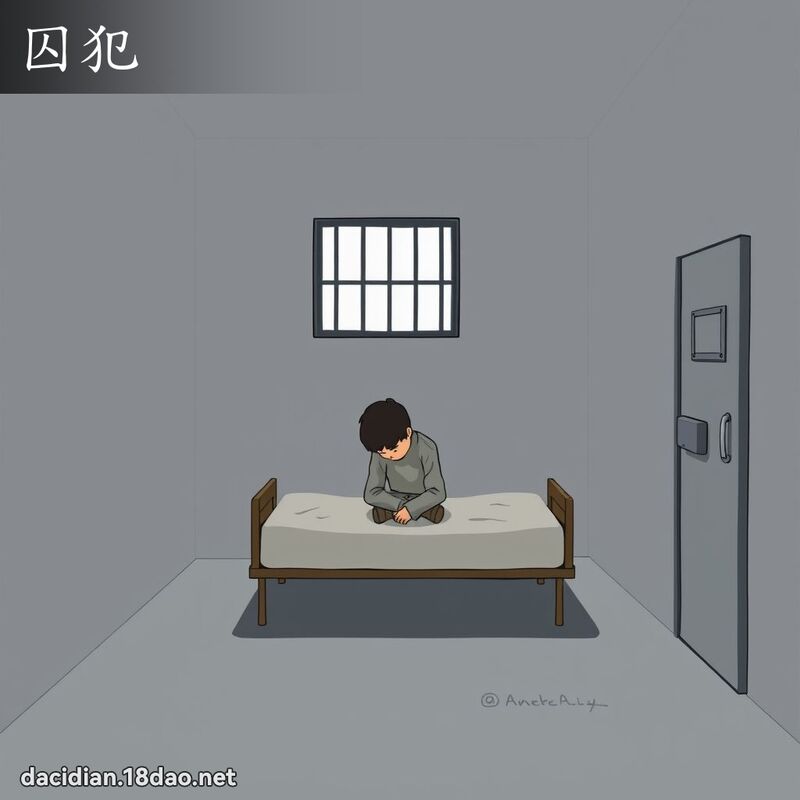 囚犯 - 国语大辞典配图