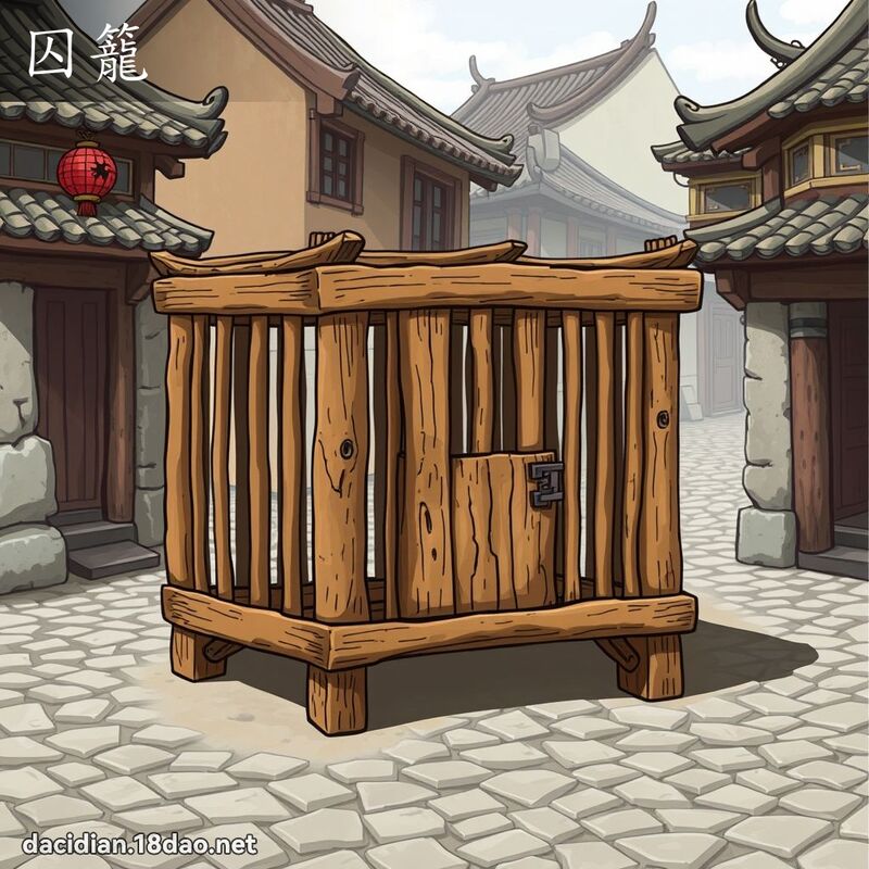 囚籠 - 國語大辭典配圖