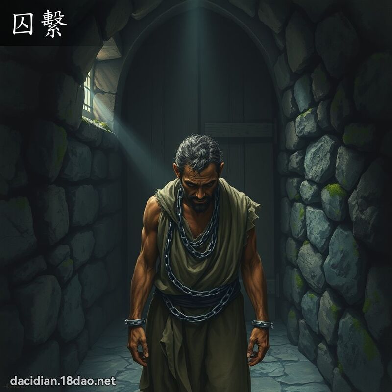 囚繫 - 國語大辭典配圖