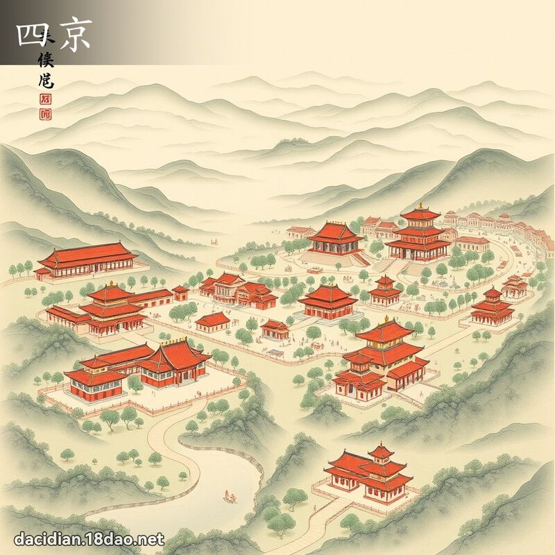 四京 - 國語大辭典配圖