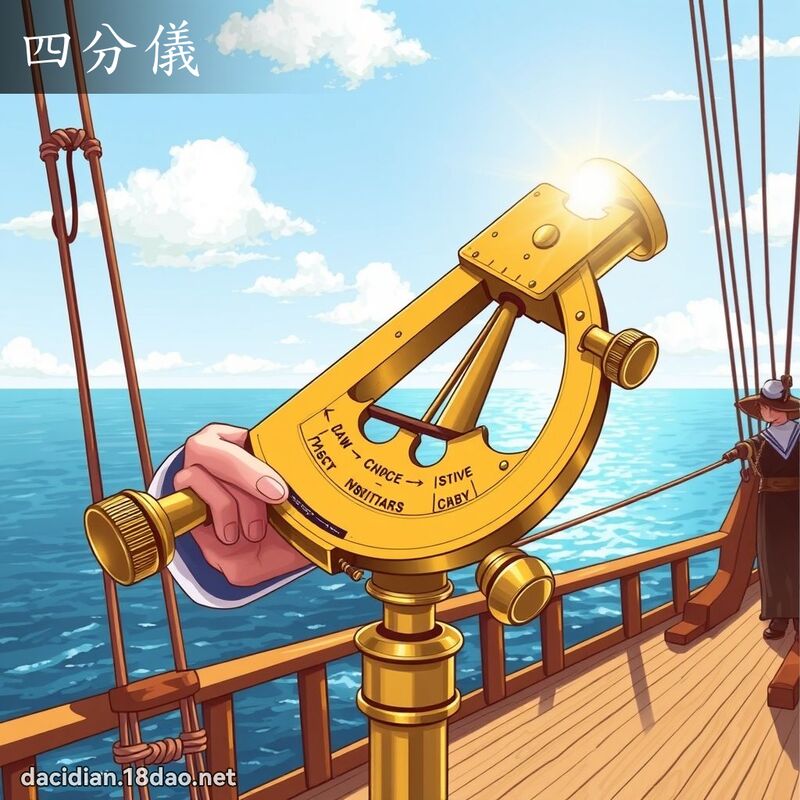 四分仪 - 国语大辞典配图