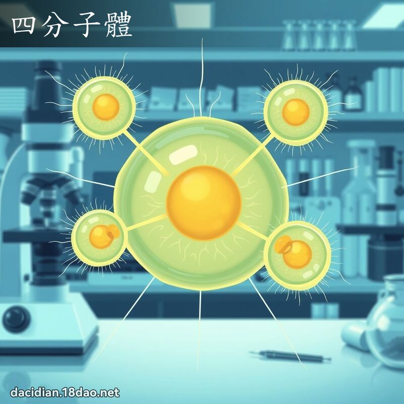 四分子体 - 国语大辞典配图