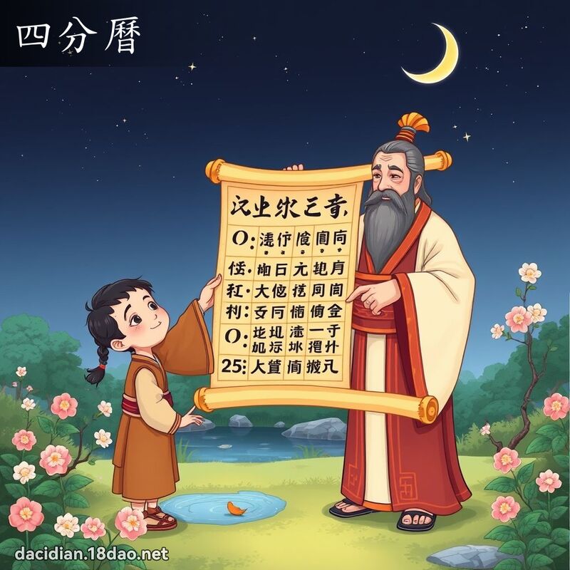 四分历 - 国语大辞典配图