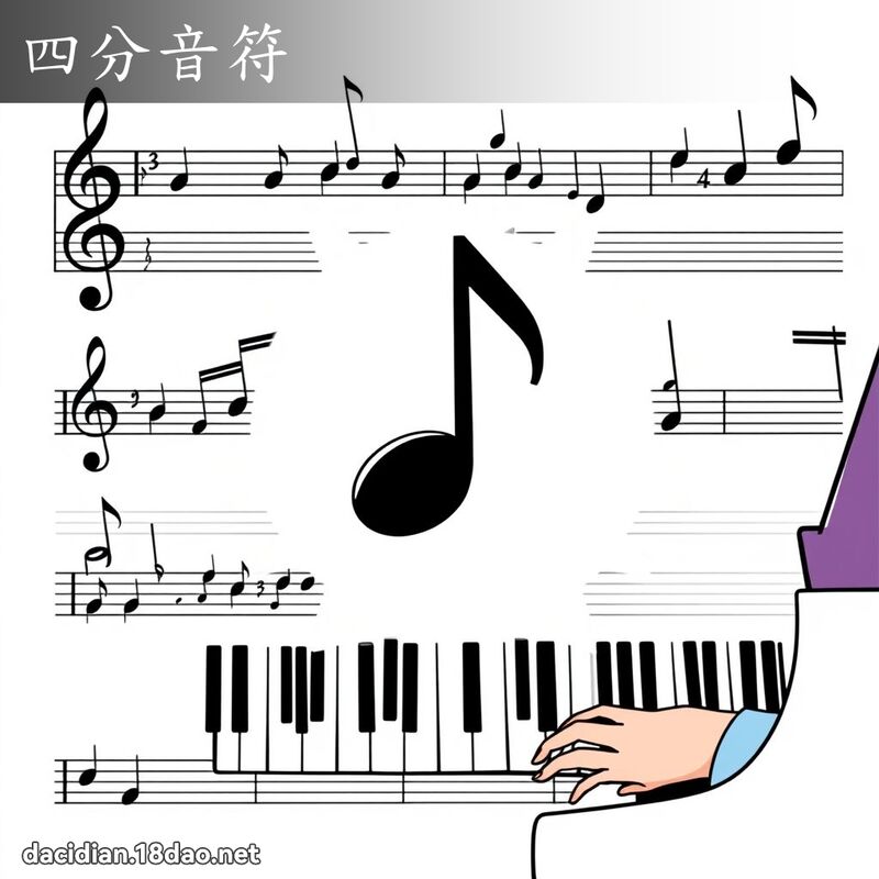 四分音符 - 国语大辞典配图