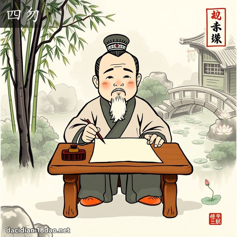 四勿 - 国语大辞典配图