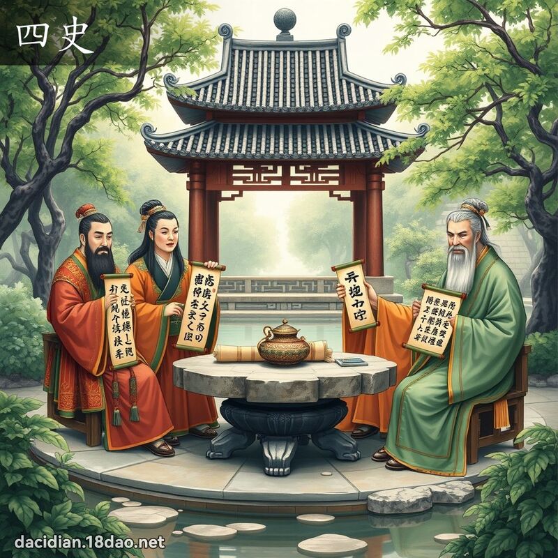 四史 - 國語大辭典配圖