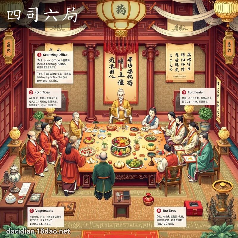 四司六局 - 國語大辭典配圖