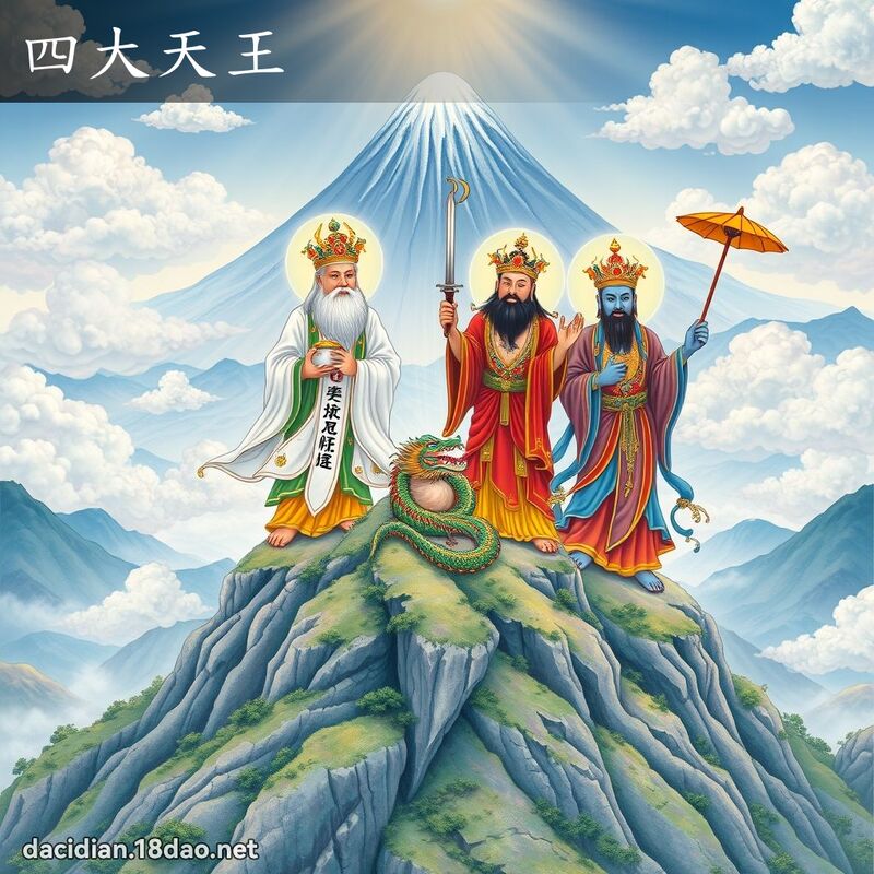 四大天王 - 國語大辭典配圖