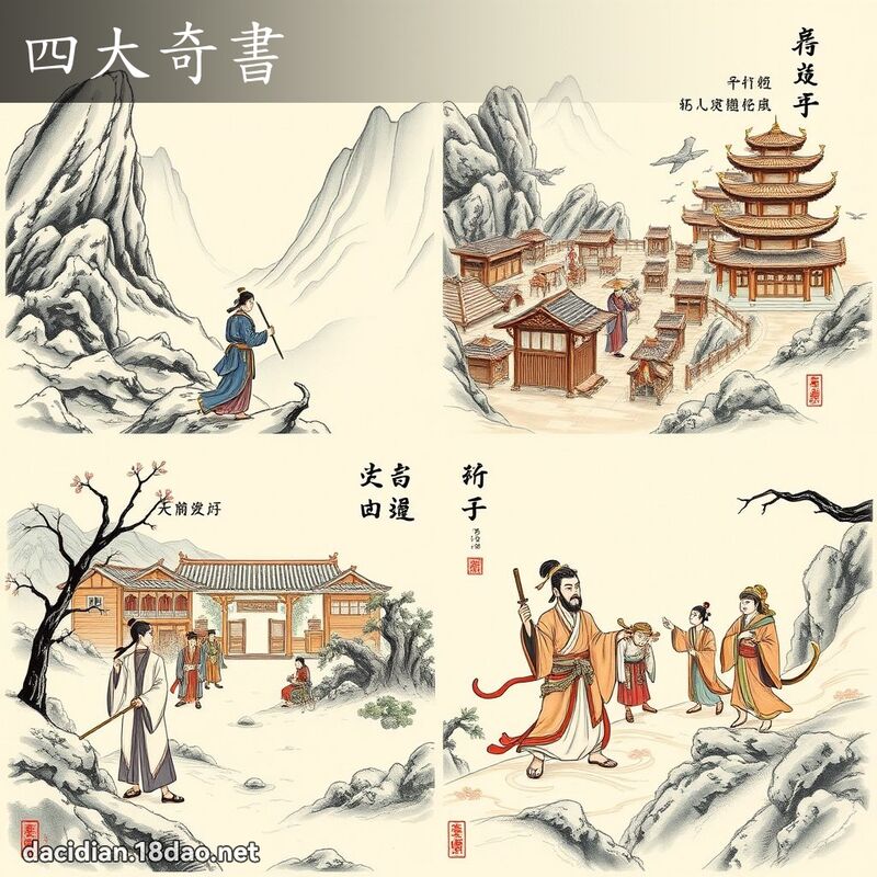 四大奇书 - 国语大辞典配图