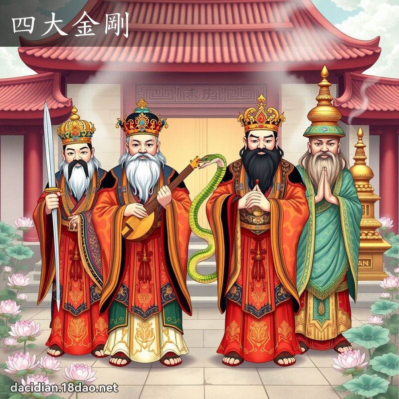 四大金剛 - 國語大辭典配圖