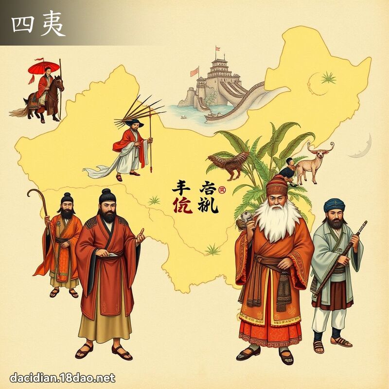 四夷 - 国语大辞典配图