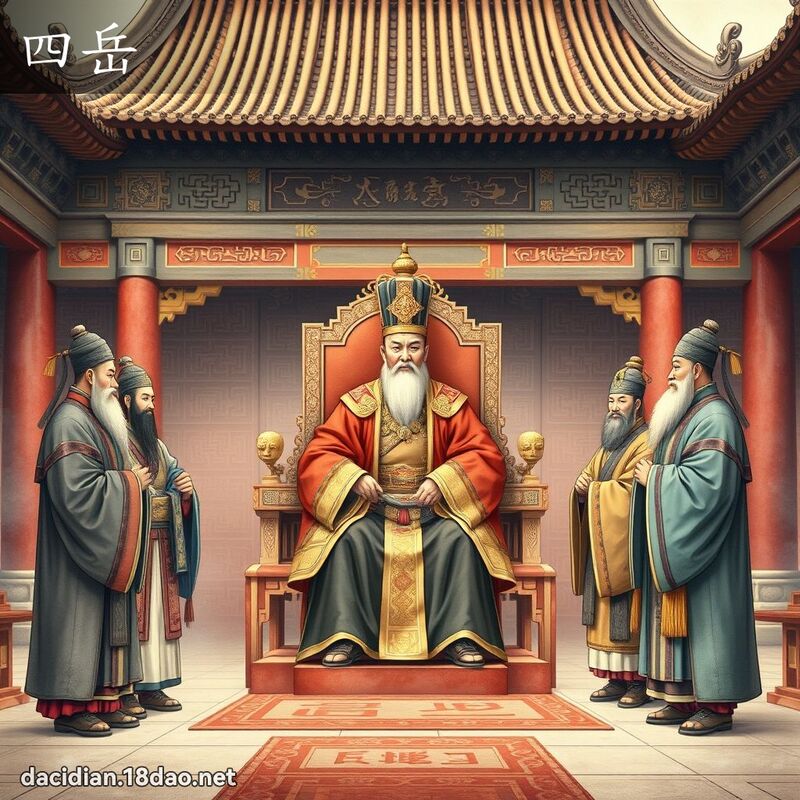 四岳 - 国语大辞典配图