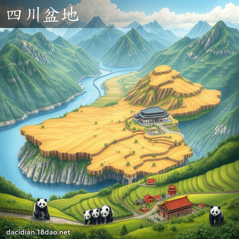 四川盆地 - 国语大辞典配图