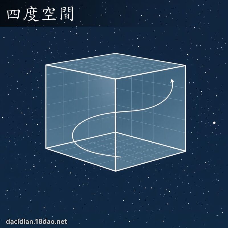 四度空間 - 國語大辭典配圖