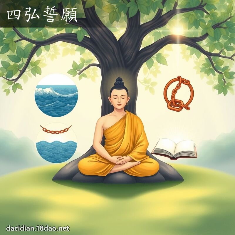 四弘誓愿 - 国语大辞典配图