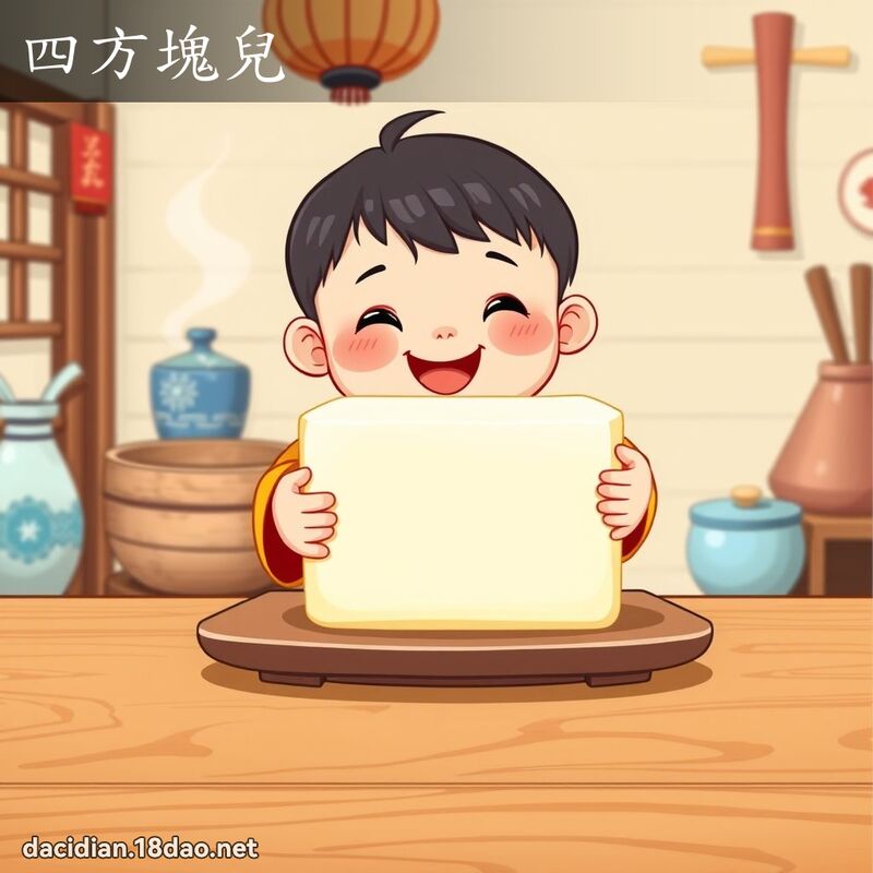四方块儿 - 国语大辞典配图