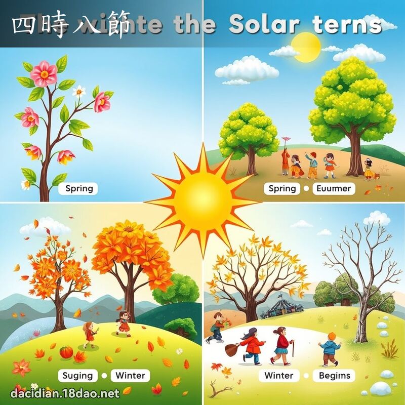 四時八節 - 國語大辭典配圖