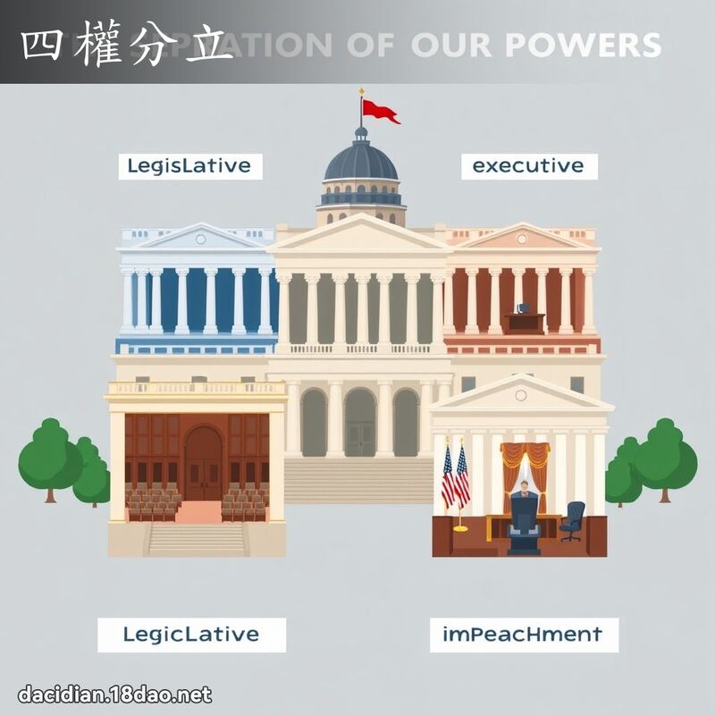 四权分立 - 国语大辞典配图