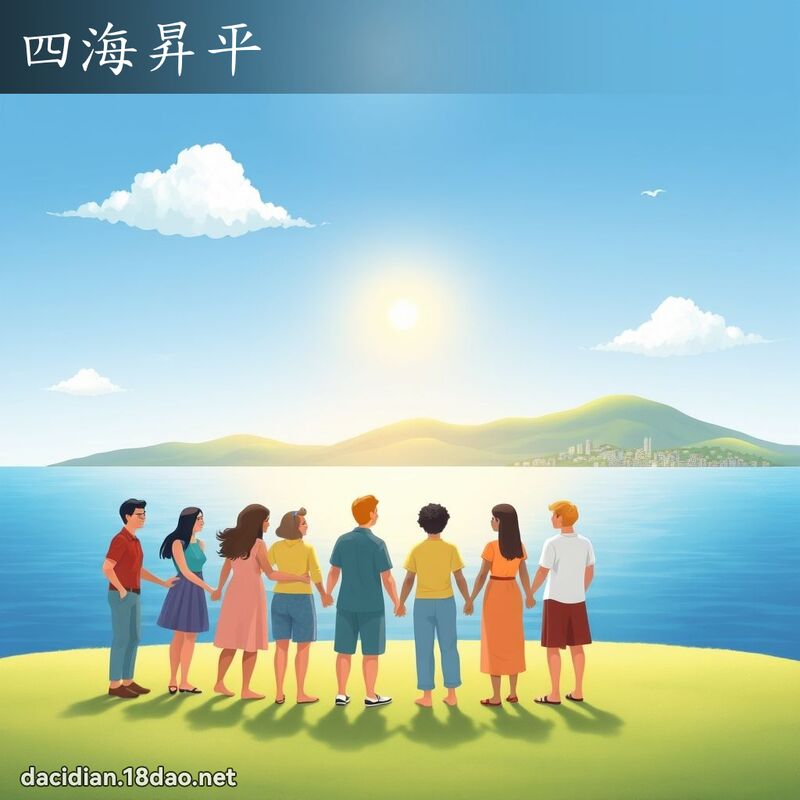 四海昇平 - 国语大辞典配图