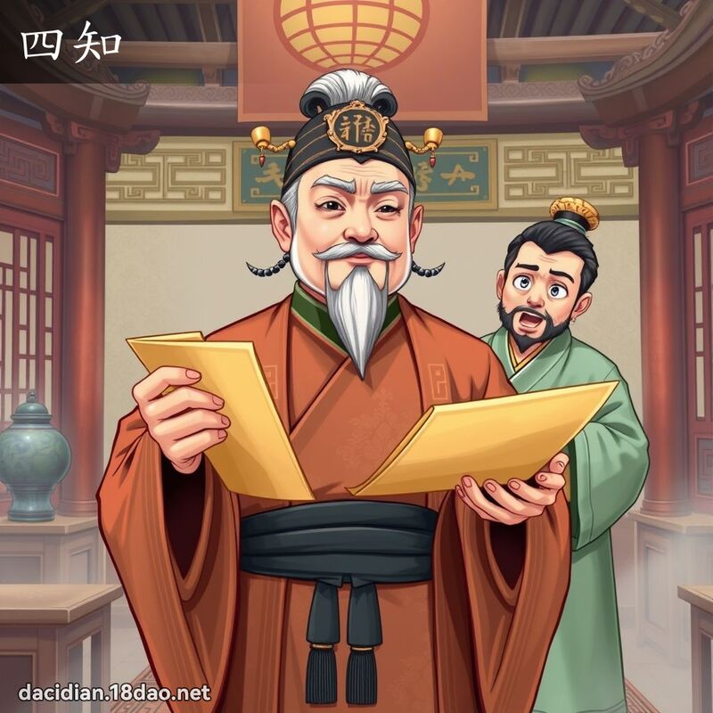 四知 - 國語大辭典配圖