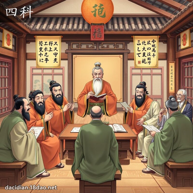 四科 - 國語大辭典配圖