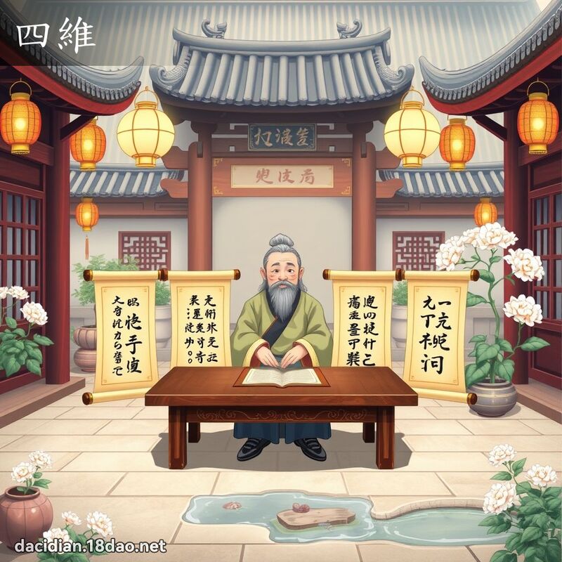 四维 - 国语大辞典配图