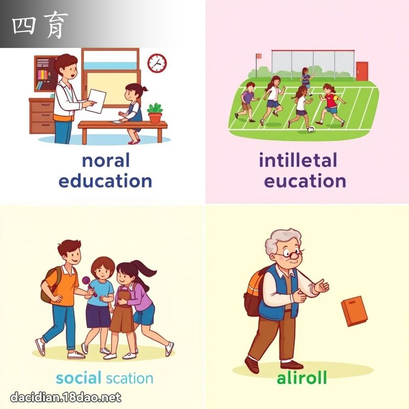 四育 - 国语大辞典配图