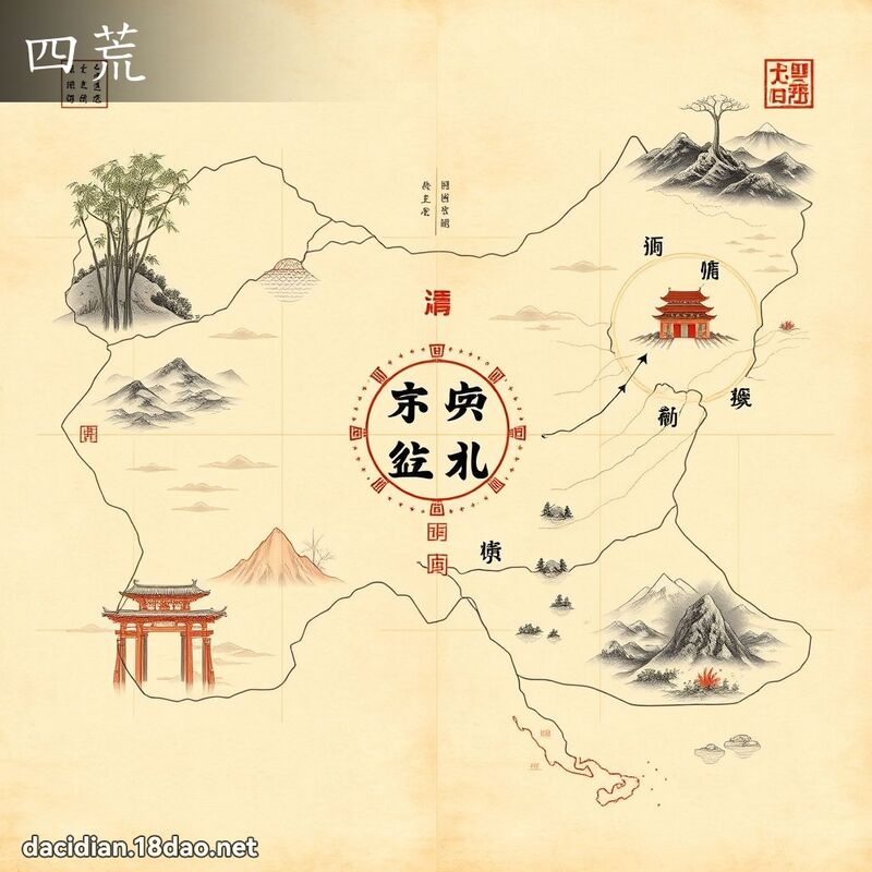 四荒 - 國語大辭典配圖