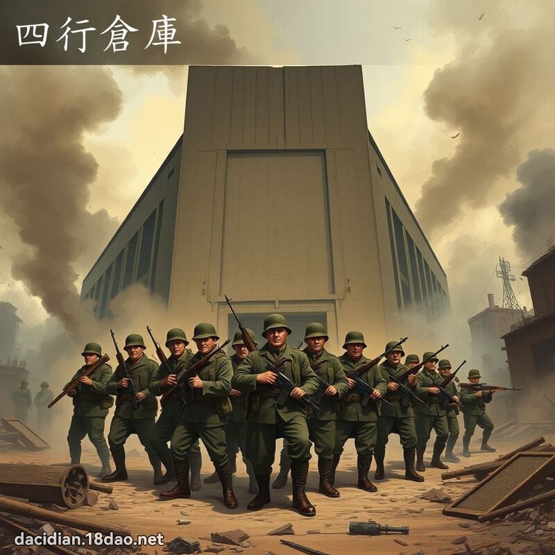 四行倉庫 - 國語大辭典配圖