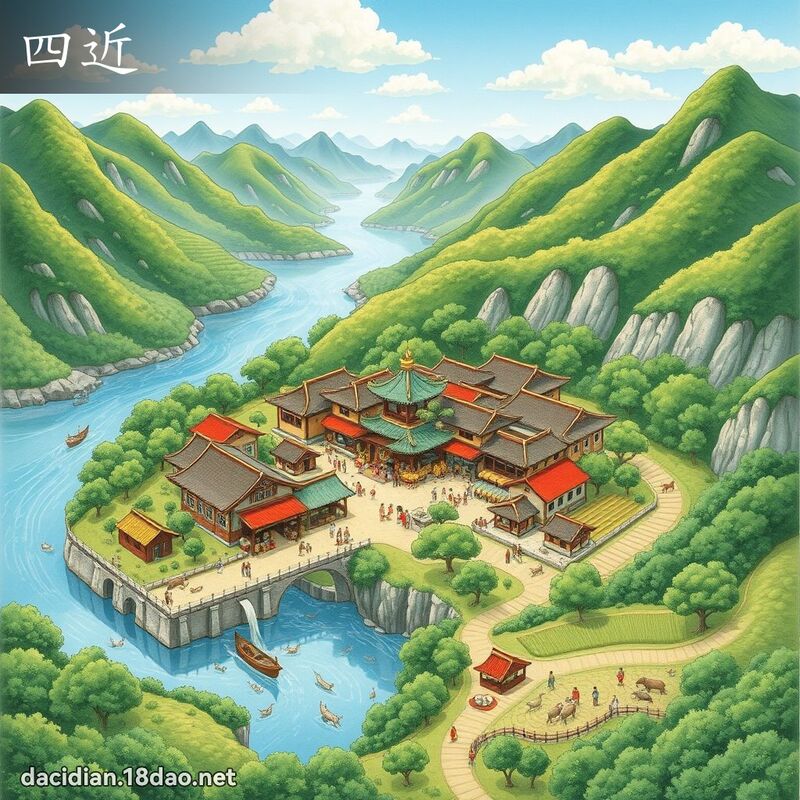 四近 - 国语大辞典配图