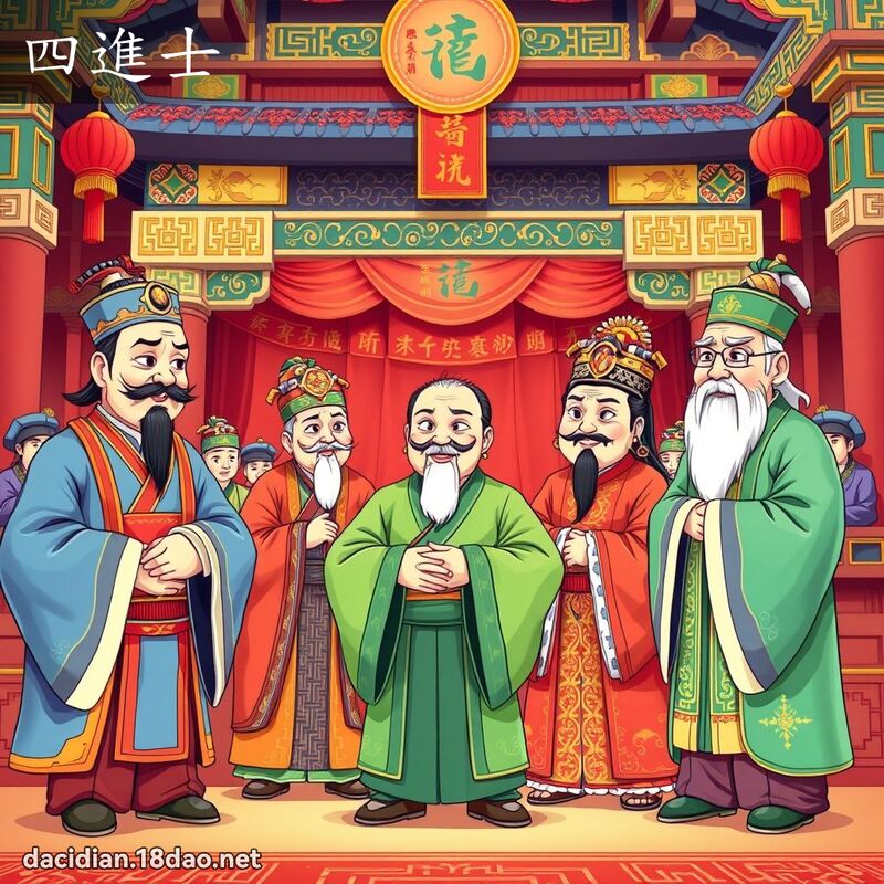 四進士 - 國語大辭典配圖