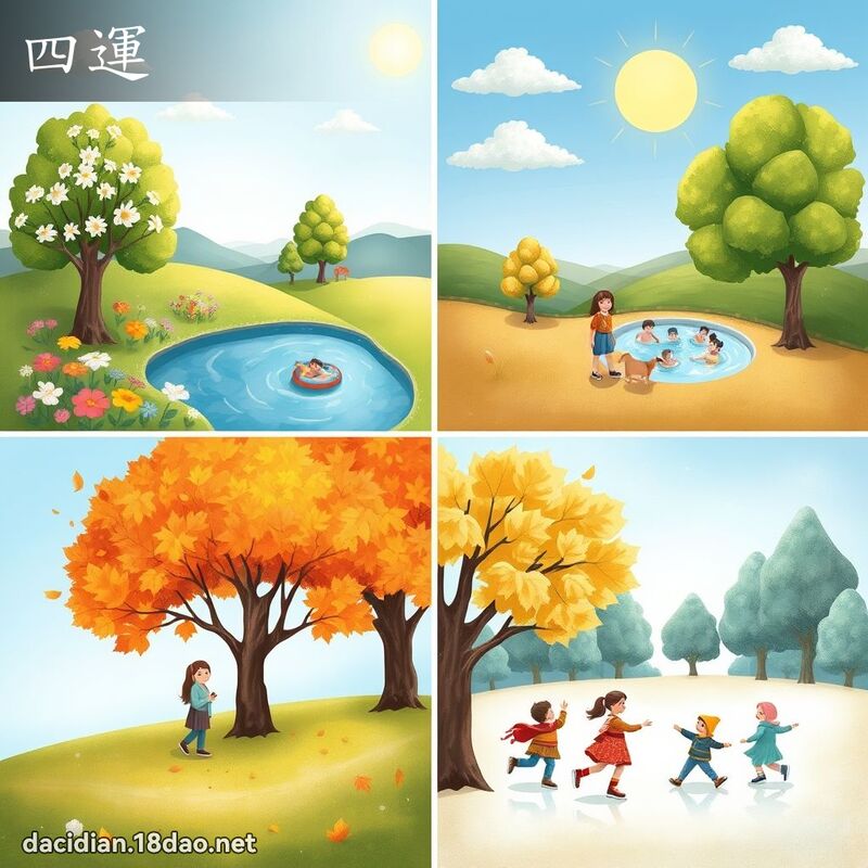 四運 - 國語大辭典配圖