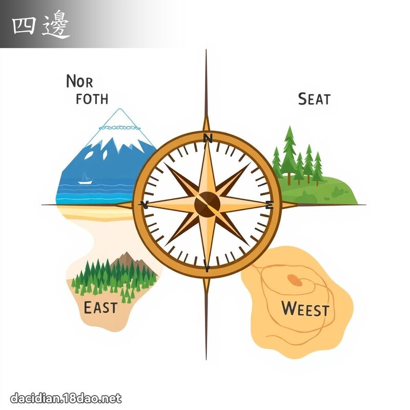 四边 - 国语大辞典配图